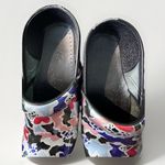 Dansko ‎ Professional Clogs Multi-Colored Abstract Design Red Hearts - (40) 9.5 Photo 5