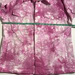 Electric & Rose Emerson Military Jacket Pink Tie Dye Medium NWT Photo 7