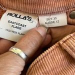 Rolla’s Eastcoast High Rise Flare Corduroy In Cinnamon Size 30 Photo 5