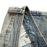 American Eagle American Eagle 6 High Rise A Line Mini Jean Skirt Super Stretch Denim Western Photo 5