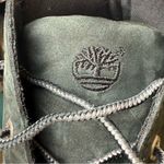 Timberland  Eden Square Combat Boots Women's 9 Green Nubuck Lace Up Ankle Sneaker Photo 7