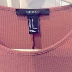 Forever 21  Brown longsleeve dress, Size M Jersey Knit Western Coastal Cowgirl Photo 3