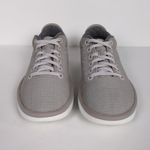 Allbirds Wool Piper Woven Lace Up Sneaker in Pewter Grey Blizzard Sole Women's 7 Photo 5