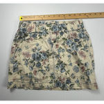 JM Collection Jrt Collection Floral Mini Skirt Elastic Waist Casual Cottagecore M Photo 4