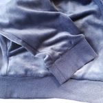 Spense Sport Womens Velour Jacket Size Large Full Zip Slate Blue High neck Y2K Photo 3