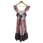Haute Hippie  Patchwork Print Maxi Bohemian 12 Dress‎ Photo 3