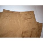 NWT $325 Theyskens Theory Dress Pants 2 Amber Gold Brown Viscose Womens Tall New Photo 3