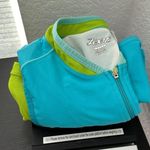 Zoot Blue Half Zip Sleeveless Collared Lined Activewear Top Women's Size Large Photo 10