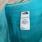 The North Face  Womens Turquoise Blue Swim Shorts Size 4 Zipper‎ Pocket EUC Photo 1