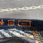 Rock Revival Karla Straight Leg Jeans Distressed Dark Wash Size 25 Photo 7