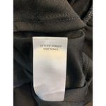 LULUs Black Mini Strappy Classic Ruffle Dress Size Large Stretch LBD Semi Formal Photo 5