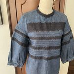 Banana Republic Pintuck & Lace Denim Shift Dress Photo 3