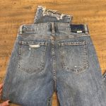 Daze Shy Girl High Rise Crop Flare Jeans Size: 28 Waist Blue Photo 2