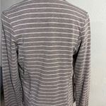 Dolan Left Coast Collection Striped Open Front Cardigan – Size M Brown Size M Photo 4