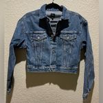 Edwin Sia NWOT Light Blue Denim Cropped Jacket Size S Photo 1