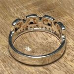 Sterling Silver Chain Design CZ 925  Ring Photo 7