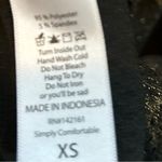 LuLaRoe ‎ Amelia Dress XS Black/Gold A-Line Pleated Knee Length Formal Photo 7