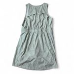 FLX Women's Sleeveless Zip Up Drawstring Waist Dress M Topographic Print Casual Size M Photo 1