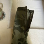 Banana Republic  Heritage Camo army green Skinny Ankle Zip Stretch Jean's Sz 25 Photo 7