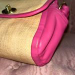 Coach Straw & Leather Shoulder Bag β Style 42475 Photo 6