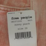 Free People Orange  jeans shorts Photo 2