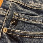 Kancan Sunny Denim Cuffed Roll Hem High Rise Jean Shorts Sz 2XL Blue Photo 2