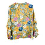 RD & Koko Floral Shirred Long Sleeve V Photo 10