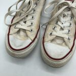 Converse All Star Sneakers Low Top Canvas White Mens 5 Womens 7 Photo 3