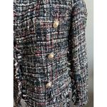 COMME USA Women's Tweed Jacket Multicolor Size S Button Photo 3