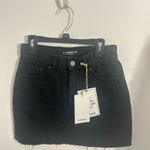 Pull & Bear  Black Denim Mini Skirt Photo 2