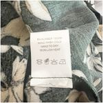 Knot Sisters  Orchid Floral Button Front Shirt Short Sleeve Green Size Medium NWT Photo 9