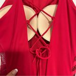 De Laru Hot Pink High Neck Prom Dress Size XS Photo 8