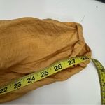 Lulus  Weekend Date Mustard Yellow Cropped Paperbag Waist Pants Size Small Photo 12