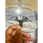 EXPRESS  Women's Blue White Striped 3/4 Sleeve Blazer Jacket Size‎ 6 Photo 1