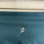 Peloton  Here Now High Rise Logo Taped Teal Leggings Women’s Size Large Photo 3