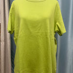 Pendleton  Lime Green Short Sleeve Women's Tee Photo 0