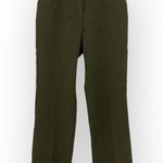 Rafaella  PETITES Straight Leg Pants Olive Green Size 4P Photo 0