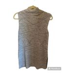 Nic+Zoe  Hazy Tunic Turtleneck Sweater - Women's Size S - Heather Grey Photo 3