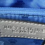Juicy Couture  Pewter Gray Traveler Crossbody Faux Leather Adjustable Chain Strap Photo 6