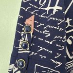 Lilly Pulitzer Women’s Jonah Dress Love Letters Medium Navy White Pink Photo 4