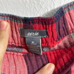 Aerie  Women Winter Christmas Red Plaid Flannel Pajama‎ Pants Size XS. Photo 7