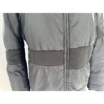 MM6 Maison Margiela Coat Sz 38 Long Puffer Down Duck Black Minimalist Photo 1