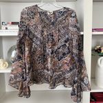 Show Me Your Mumu  Printed Zuko Lace Up Top Photo 2