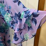 Chic Lightweight Purple Floral Kimono – Size 1X Photo 2