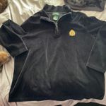 Lauren Ralph Lauren velour black quarter zip 1X Size undefined Photo 0