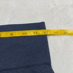 Lululemon In The Flow Crop Heathered Inkwell‎ Size 4 Seamless Ruched Yoga Photo 6