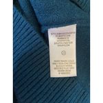 Evolution  by Cyrus Blue Ribbed Knit Turtleneck Sweater Tunic Shirt Top Womens 2X Photo 5