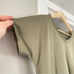 •Olive green shirt dress• Size undefined Photo 1