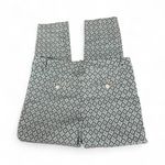 The Limited  10P Geometric Print Dress Pants Blue Black White Retro Mod Style Photo 4