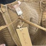 Hutch NWT Lietta Gown Gold Maxi Smocked Size M Photo 6